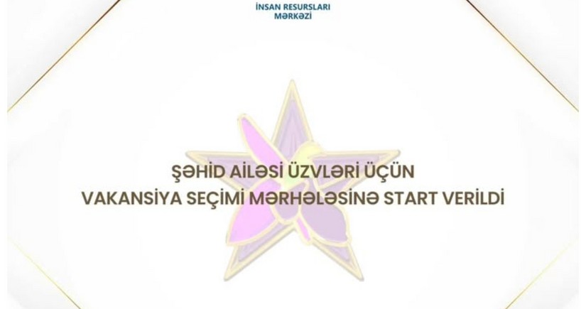 Şəhid ailəsi üzvləri üçün MİQ üzrə vakansiya seçimi mərhələsi başlayıb