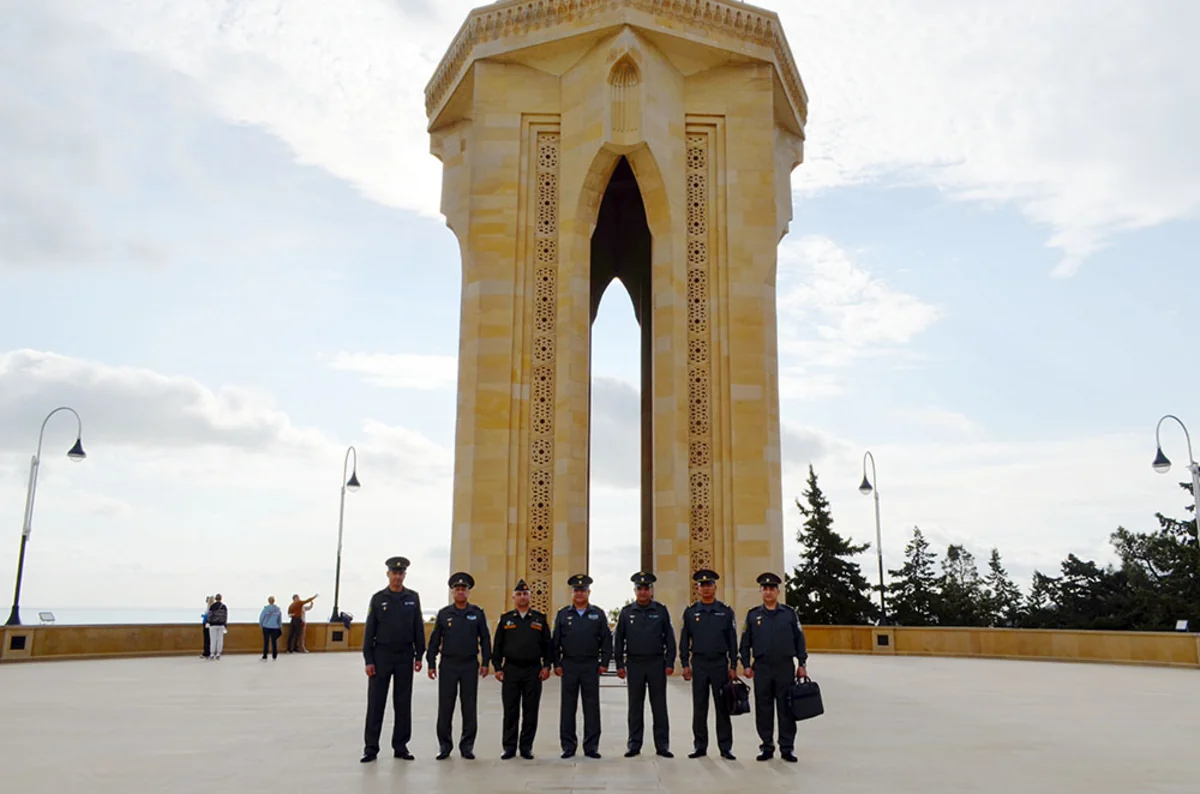 Özbəkistan Müdafiə Nazirliyinin nümayəndə heyəti Azərbaycana gəlib