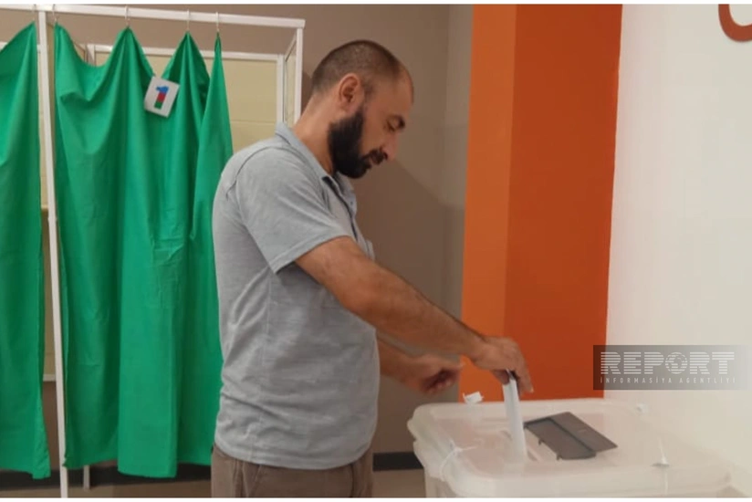 Füzuli şəhərində seçici fəallığı müşahidə olunur