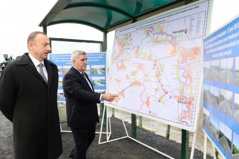 Prezident İlham Əliyev Sabirabad rayonuna səfər edib