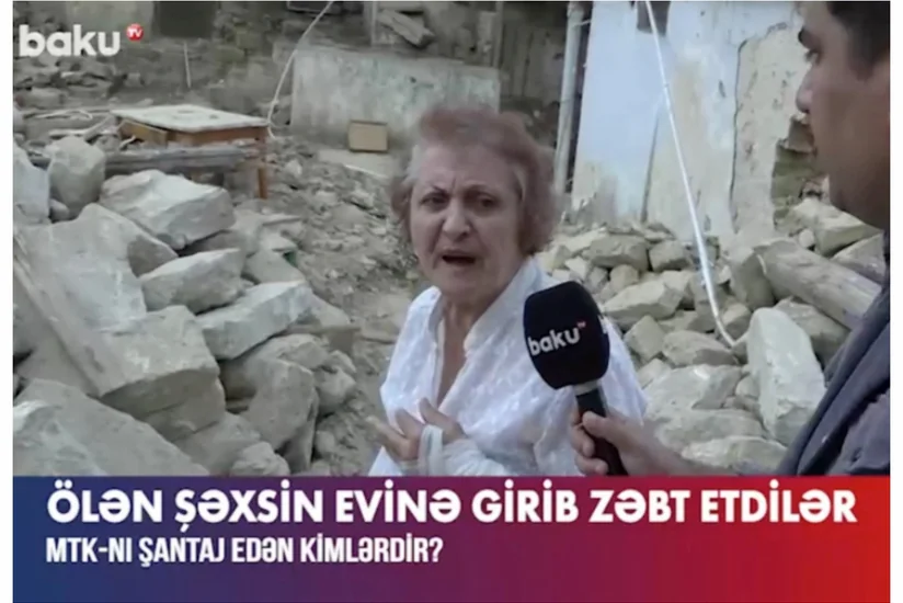 Ölən şəxsin evinə girib zəbt etdilər: MTK-nı şantaj edən kimlərdir?
