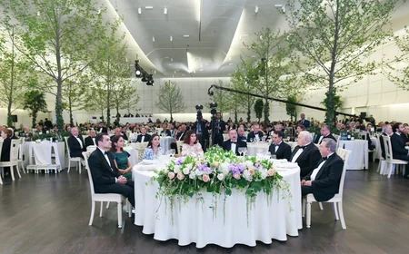 Solemn ceremony to mark Heydar Aliyev's birthday held in Baku - PHOTO