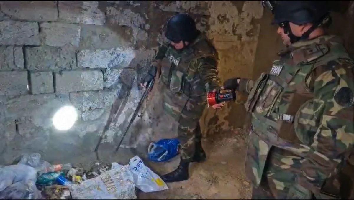 Bakıda silah-sursat aşkarlanıb