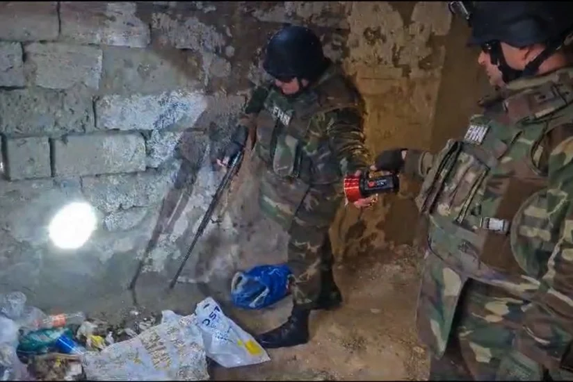 Bakıda silah-sursat aşkarlanıb