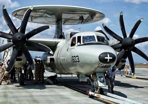 Разведывательный самолет ВМС США потерпел крушение