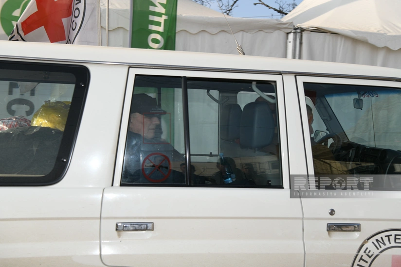 На дороге Ханкенди-Лачын созданы условия для беспрепятственного проезда автомобилей МККК