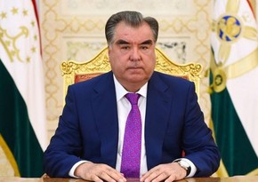 President of Tajikistan congratulates Ilham Aliyev on signing of joint declaration with Armenia