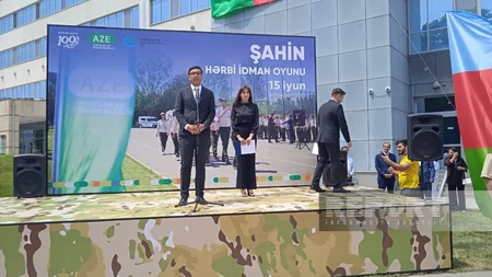 Mingəçevirdə “Şahin” hərbi-idman oyunlarının final mərhələsinə start verilib