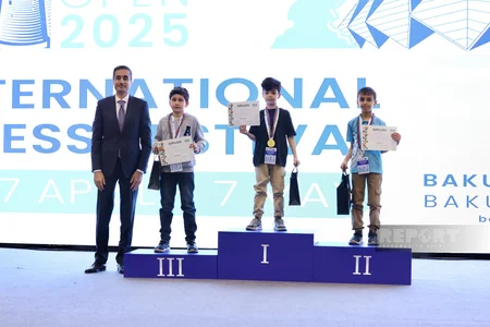 Closing ceremony of Baku Open 2025 International Chess Festival held