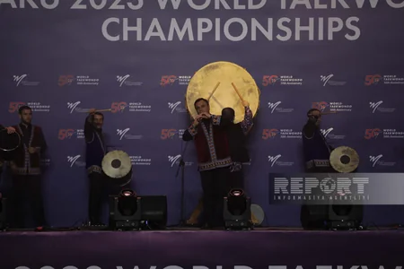 Prezident İlham Əliyev və Mehriban Əliyeva Bakıda taekvondo üzrə dünya çempionatının açılış mərasimini izləyiblər - YENİLƏNİB