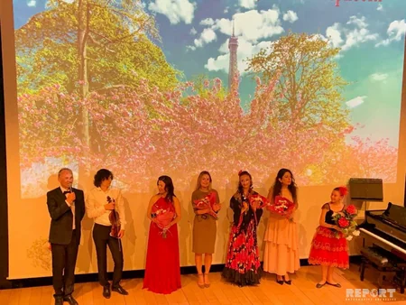 Works of Azerbaijani composers performed in Paris - PHOTO