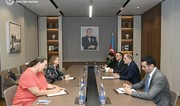 Azerbaijani FM receives outgoing Dutch ambassador to Baku