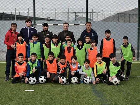 Şamaxıda futbol məktəbi fəaliyyətə başlayıb