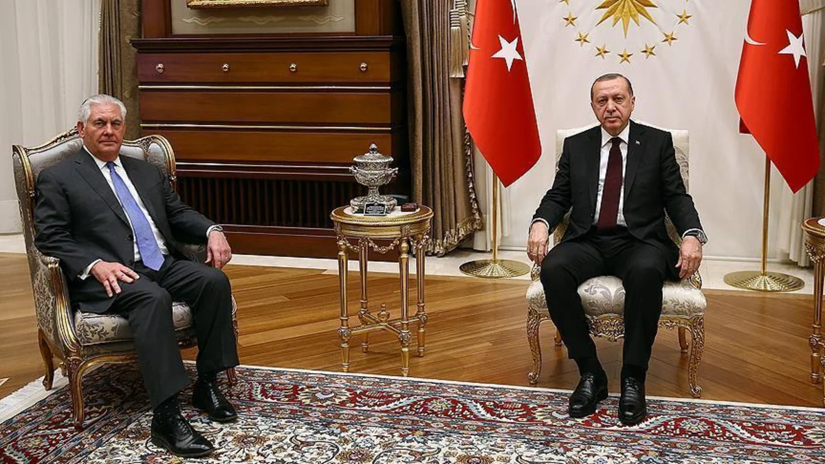 Ərdoğan Tillersona Ankaranın ABŞ-dan Suriya və İraqla bağlı gözləntilərini çatdırıb