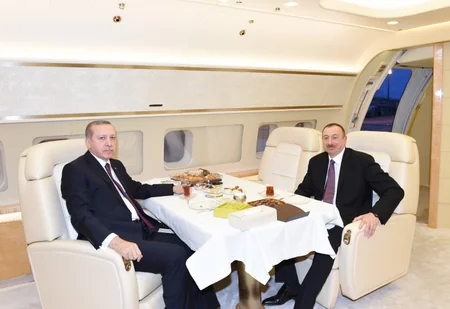 President Ilham Aliyev ended his working visit to Kars