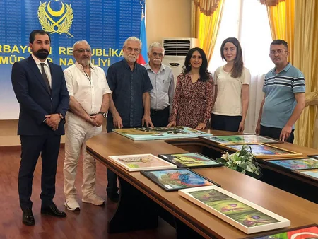 “Rəngli perimetr” uşaq rəsm müsabiqəsinin birinci mərhələsi yekunlaşıb