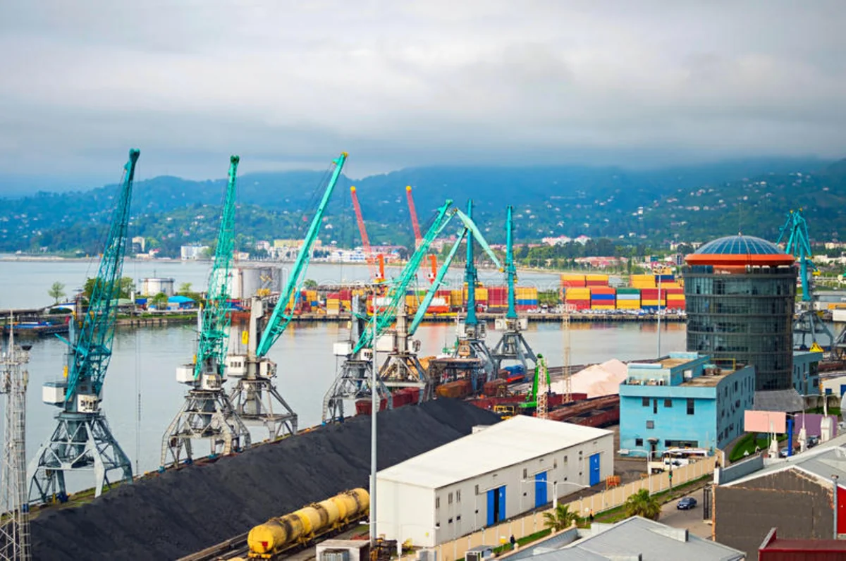 Terminal construction suspended in Georgian port