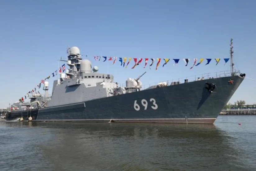 Каспийская флотилия России провела учения по борьбе с диверсантами