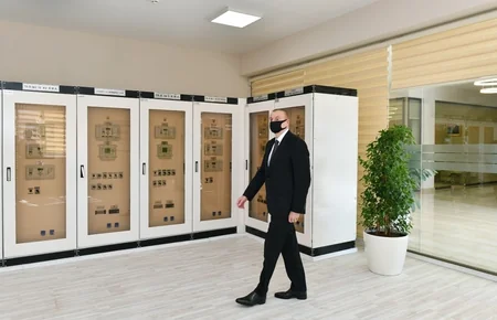 Prezident “Əhmədli” yarımstansiyasının açılışında iştirak edib - YENİLƏNİB