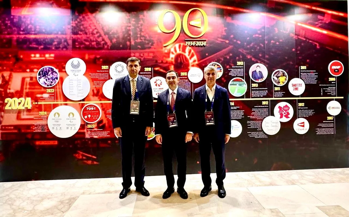 Azərbaycan nümayəndə heyəti Dünya Badminton Federasiyasının illik toplantısına qatılıb