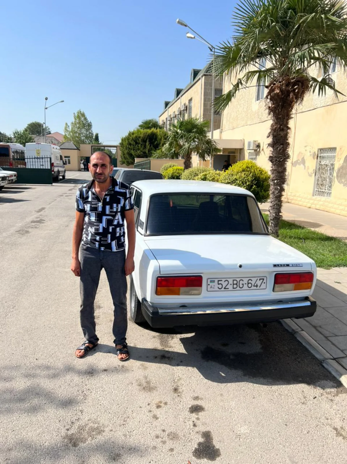 Salyanda narkotikin təsiri altında avtomobil idarə edən şəxs saxlanılıb 