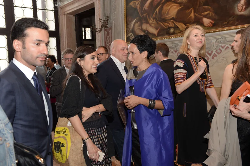 Leyla Əliyeva YARAT Müasir İncəsənət Mərkəzinin Venesiyadakı sərgisində iştirak edib
