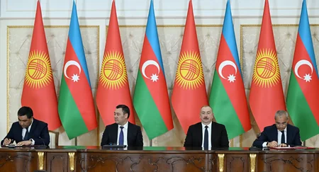 Azerbaijan, Kyrgyzstan sign documents - UPDATED