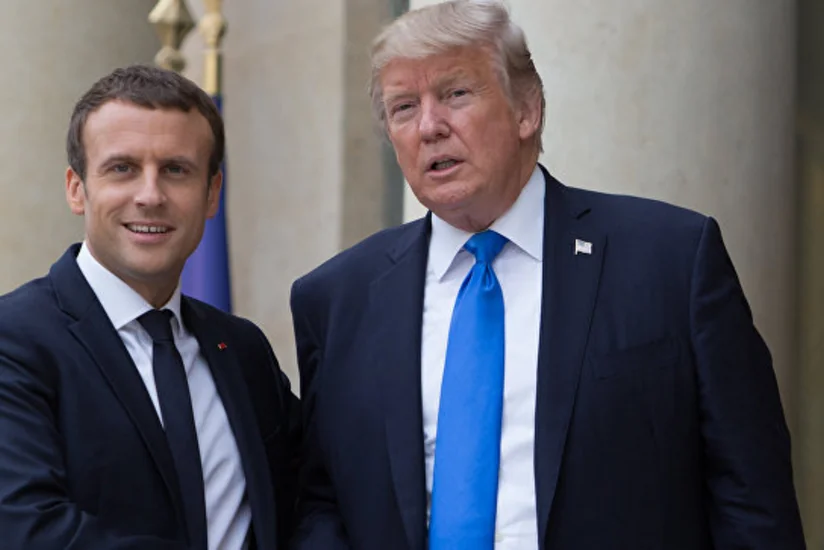 Tramp və Makron BMT-də Suriya məsələsi üzrə fəaliyyəti əlaqələndirməyi razılaşdırıblar