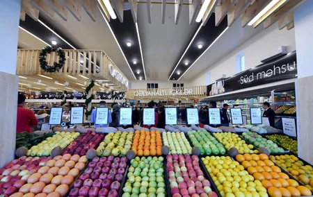 Bakıda yeni “RAHAT” Gourmetmarketin təntənəli açılışı olub