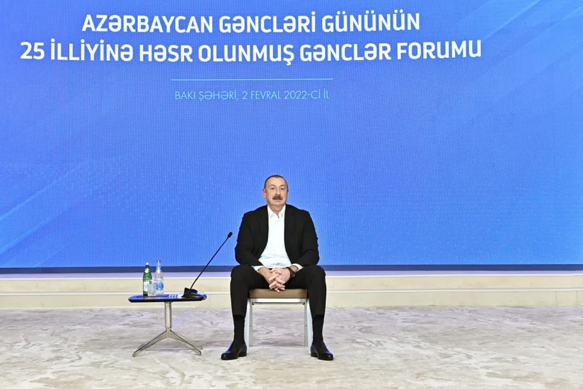 İlham Əliyev: Ermənilər şüurlu şəkildə bizim təbiətimizə də qəsd ediblər