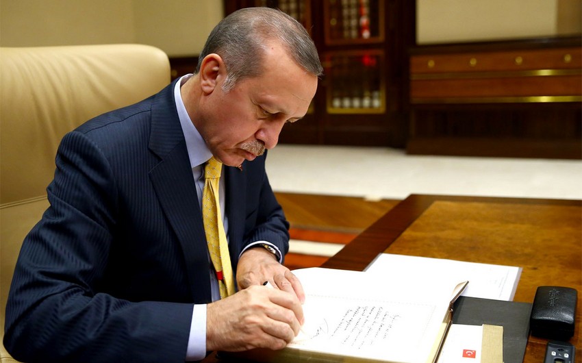 Erdogan ratifies another agreement between Turkey and Azerbaijan