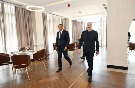 President Ilham Aliyev attends opening of 'Lachin' Recreation Complex