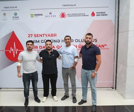 Bakıda  könüllü qanvermə aksiyası keçirilib
