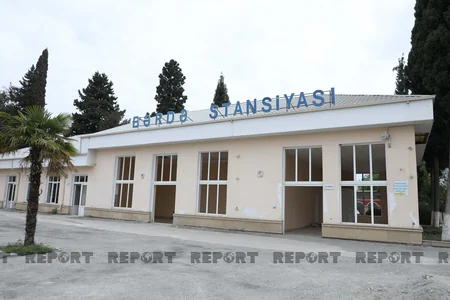 Bərdə-Ağdam dəmir yolu xəttində görülən işlər açıqlanıb