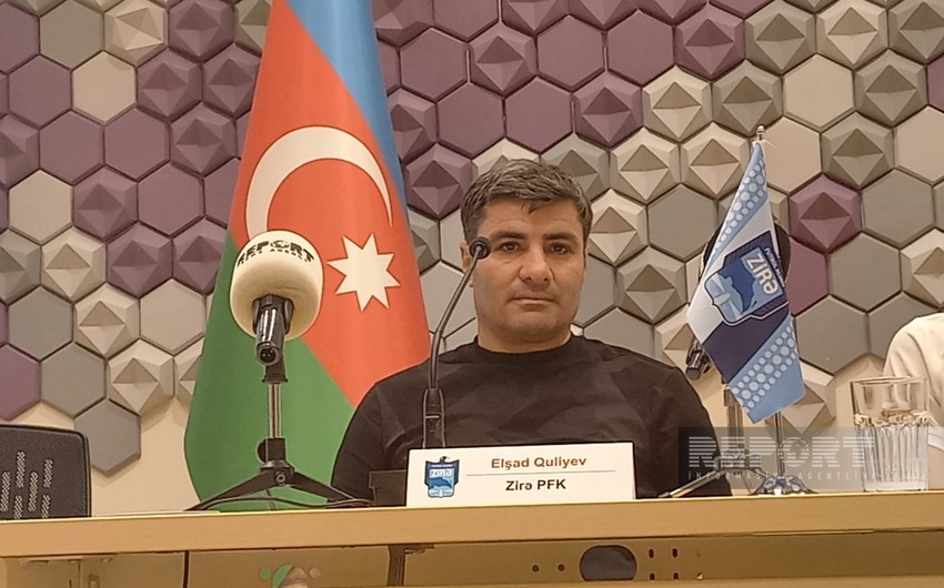 Zirə klubunun baş məşqçisi: Məqsədimiz ilk olaraq qrupdan çıxmaqdır