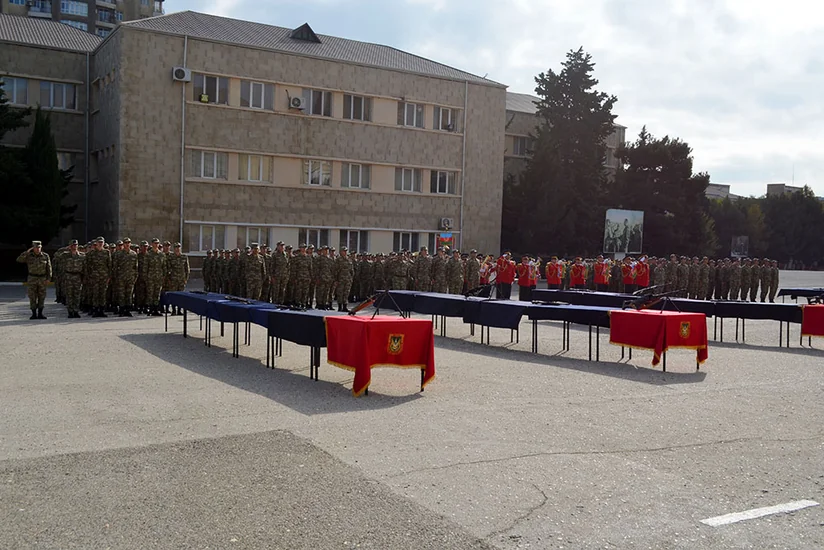 Gizir hazırlığı kursuna qəbul olan kursantların andiçmə mərasimi keçirilib