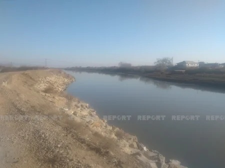 Kürdə suyun səviyyəsi 3,2 metr qalxıb