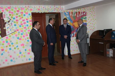 Anar Kərimov İsmayıllıda mədəniyyət müəssisələrinin fəaliyyəti ilə tanış olub