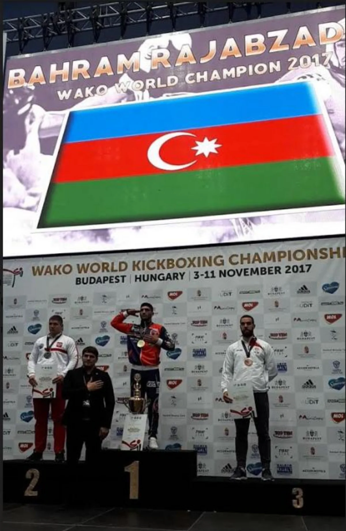 Azərbaycan kikboksçusu ilk dəfə K-1 növündə dünya çempionu olub