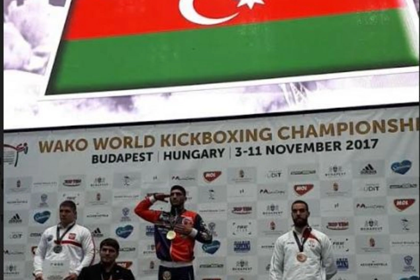 Azərbaycan kikboksçusu ilk dəfə K-1 növündə dünya çempionu olub