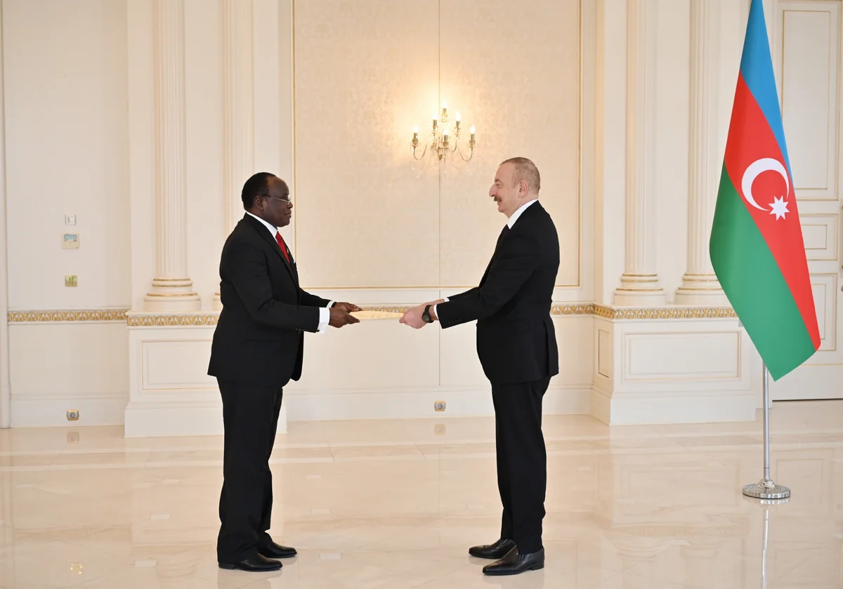 Azərbaycan Prezidenti Namibiya səfirinin etimadnaməsini qəbul edib - YENİLƏNİB