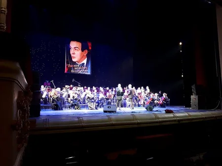 Kiyevdə Müslüm Maqomayevin anadan olmasının 75 illiyinə həsr olunan konsert keçirilib