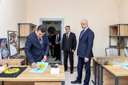 Naxçıvanda məktəbdənkənar təhsil müəssisələri üçün yeni binalar istifadəyə verilib