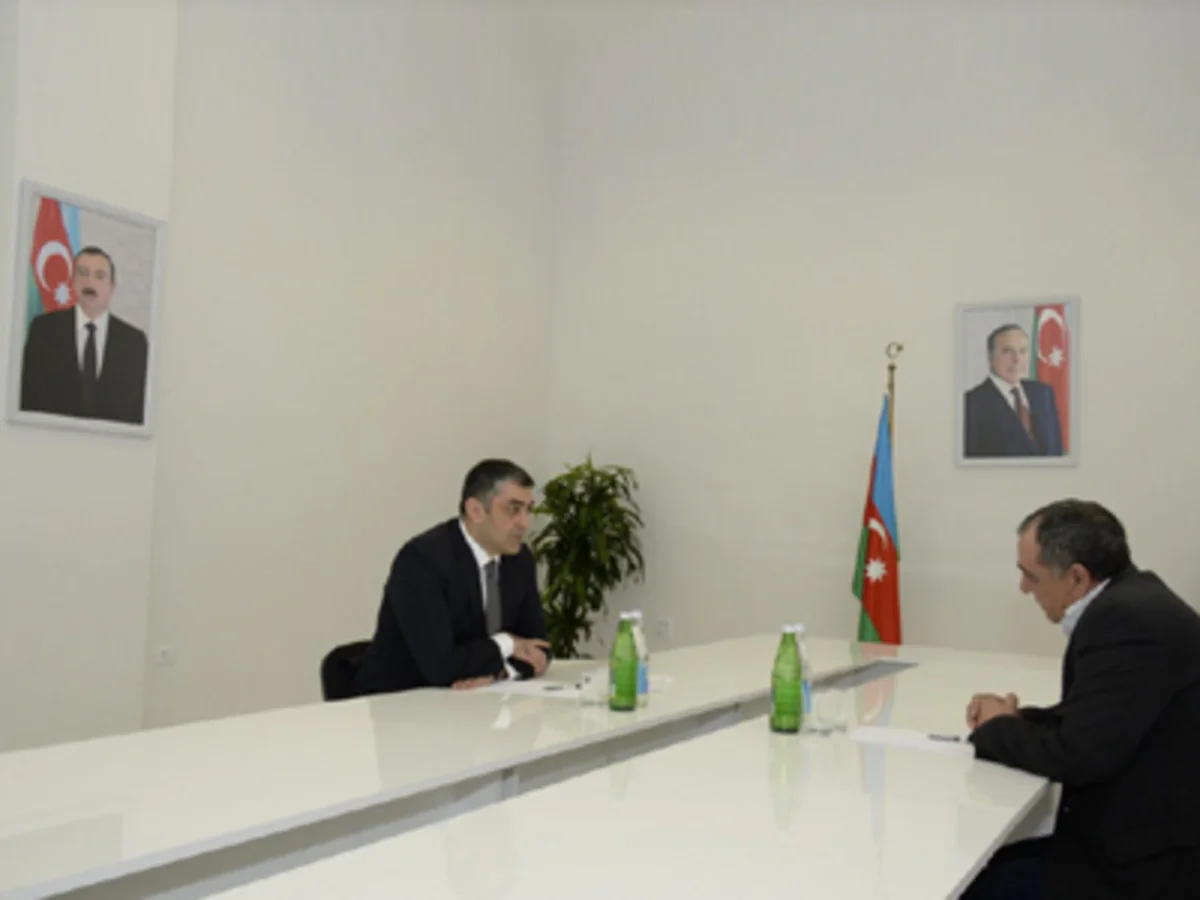 Rabitə və yüksək texnologiyalar naziri Mingəçevirdə vətəndaşlarla görüşüb