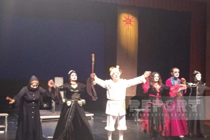 Gəncə Dövlət Milli Dram Teatrı Portuqaliyada tamaşa nümayiş etdirib