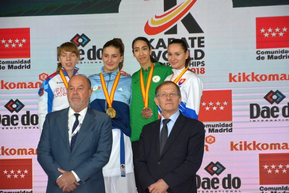 Azərbaycanın qadın karateçisi dünya çempionu olub