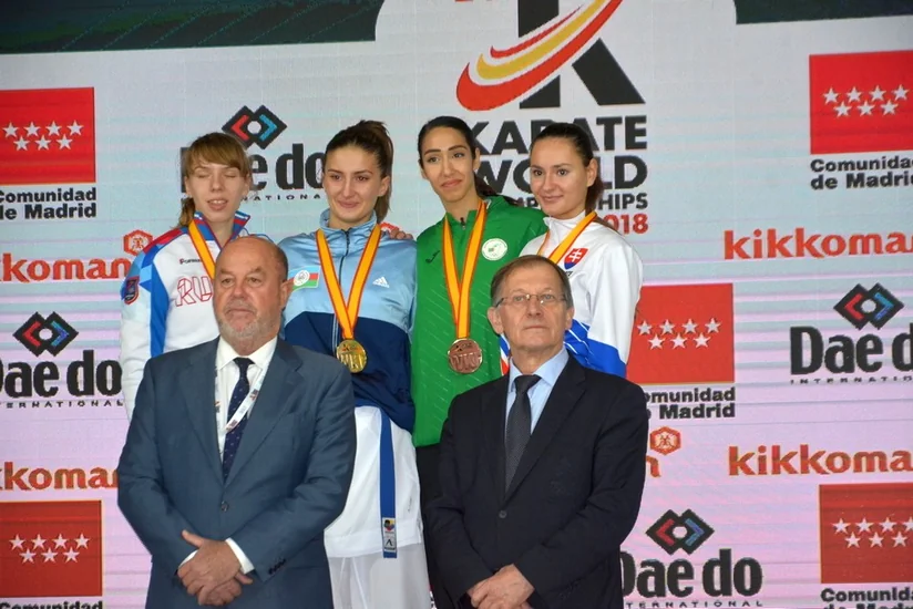 Азербайджанка стала чемпионкой мира по каратэ