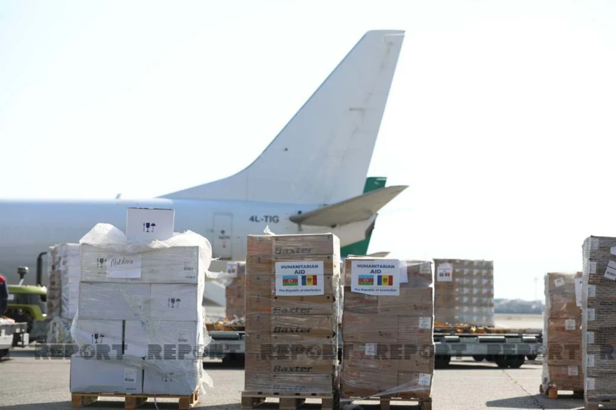 Azerbaijan sends humanitarian aid to Ukrainian refugees