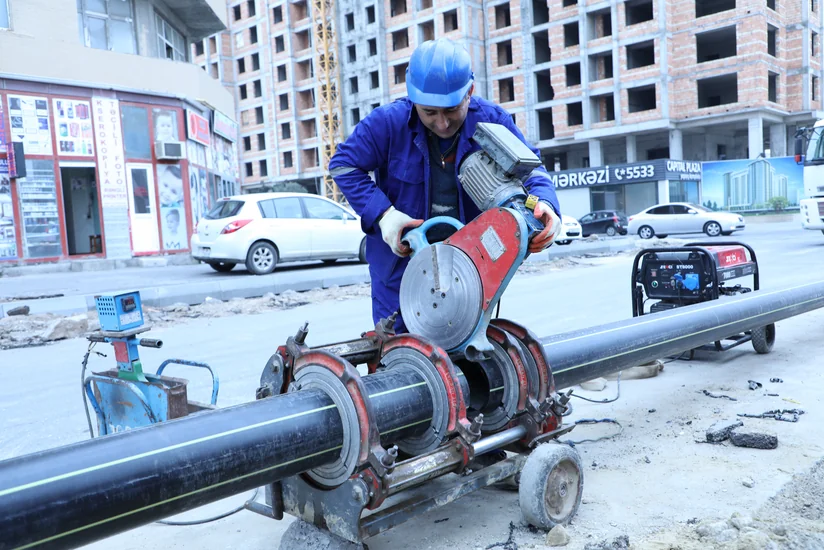 “Azəriqaz”: Bu il 290 km qaz xətti əsaslı təmir edilib