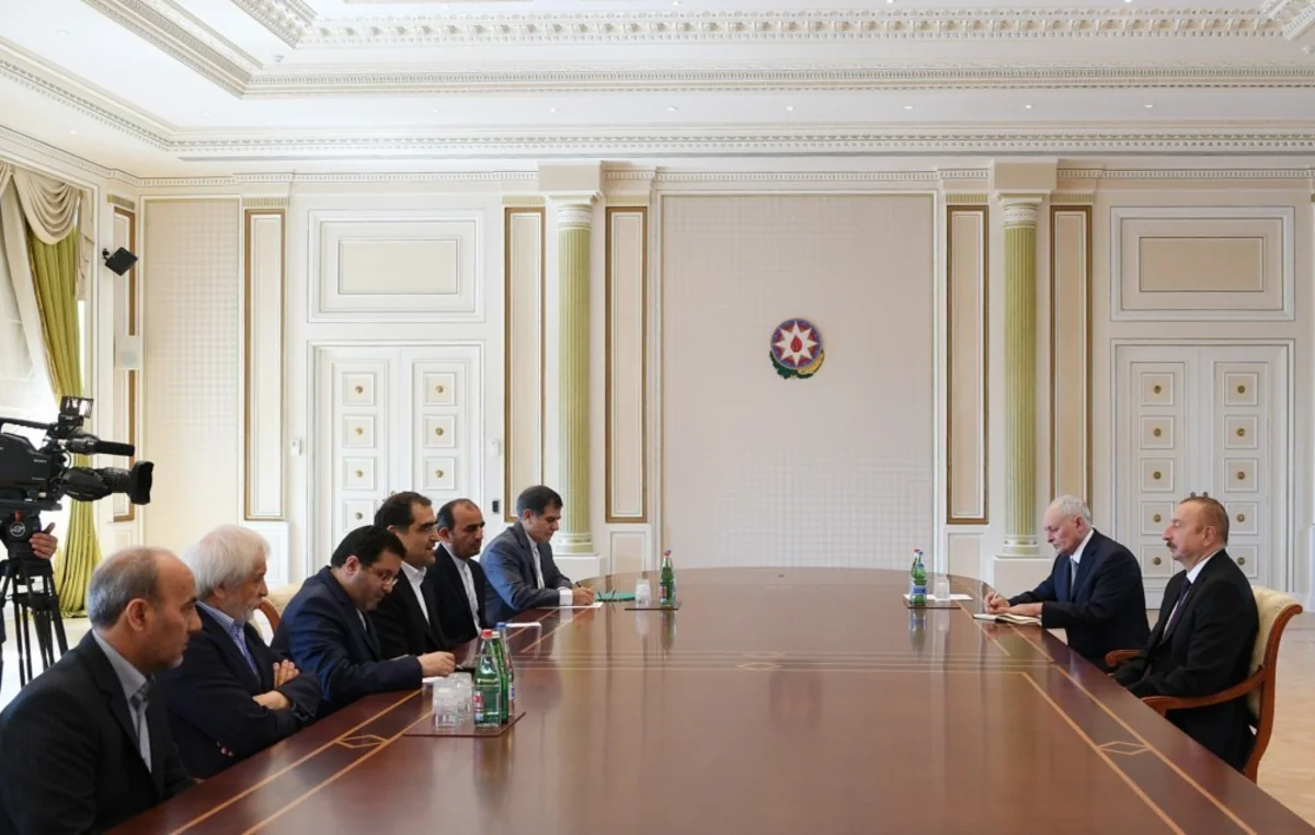 Prezident İlham Əliyev İranın səhiyyə, müalicə və tibbi təhsil nazirini qəbul edib - YENİLƏNİB